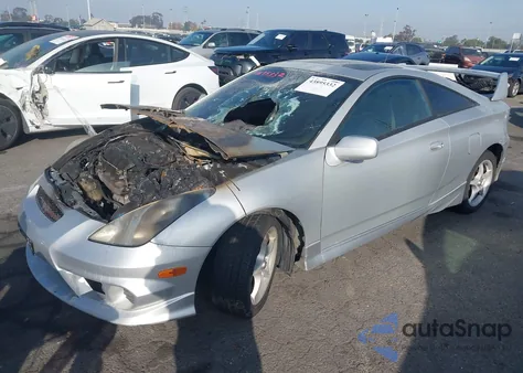 2001 Toyota Celica Gts z USA, uszkodzony, nr VIN JTDDY32T410051800